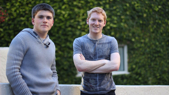 Джон (слева) и Патрик Коллисоны. Фото: Irish Times.