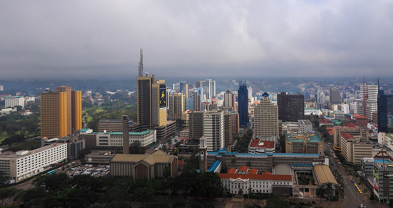 Столица Кении Найроби. Фото: Jens Vinsrygg, Flickr