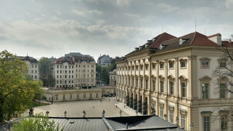 Вид из офиса в Вене