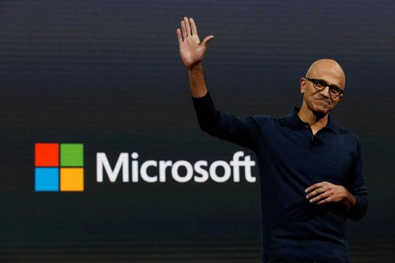 CEO Microsoft Сатья Наделла. Фото: Reuters.