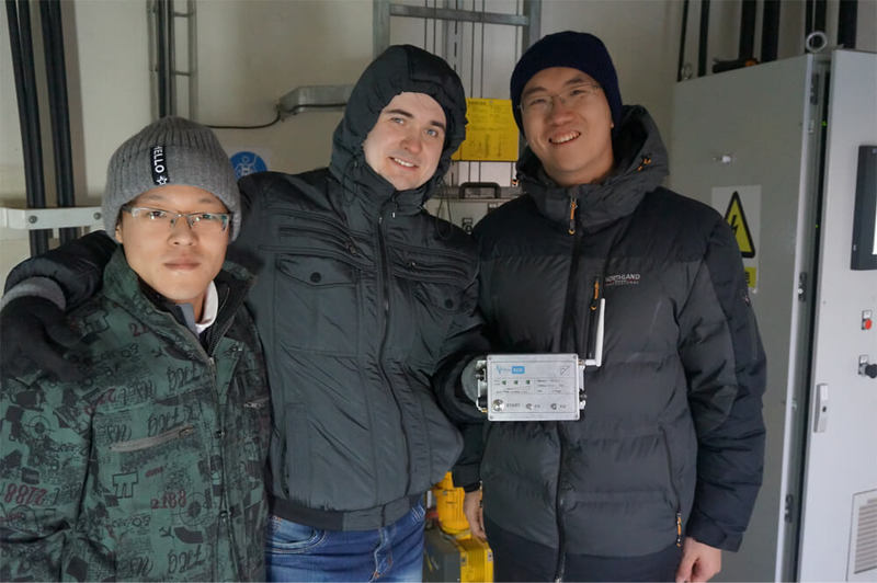 Инженер Vibrobox и китайские специалисты. Фото: Vibrobox