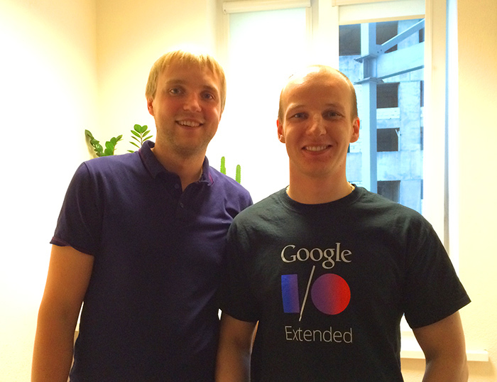 Организаторы Google Developer Group Minsk – Павел и Антон