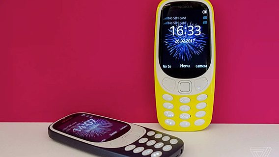 Nokia возродила легендарный «неубиваемый» телефон 3310 