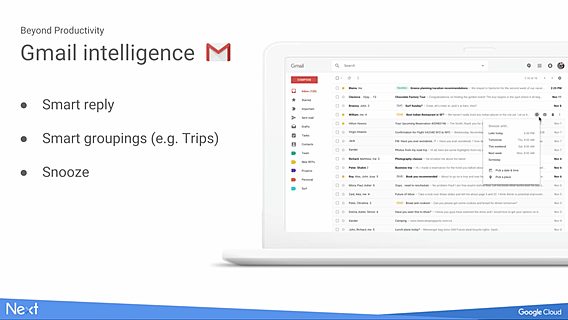 Почтовый сервис Gmail получит дополнительные функции и новый дизайн 