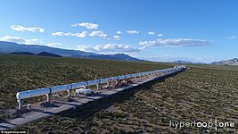 Пассажирский вагон Hyperloop разогнали до 309 км/ч 