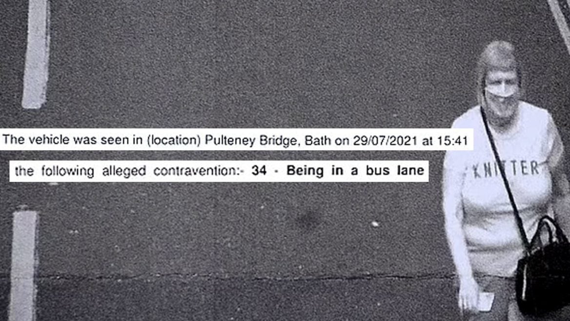 Британец получил штраф за нарушение ПДД: система перепутала номера машины с принтом на майке пешехода