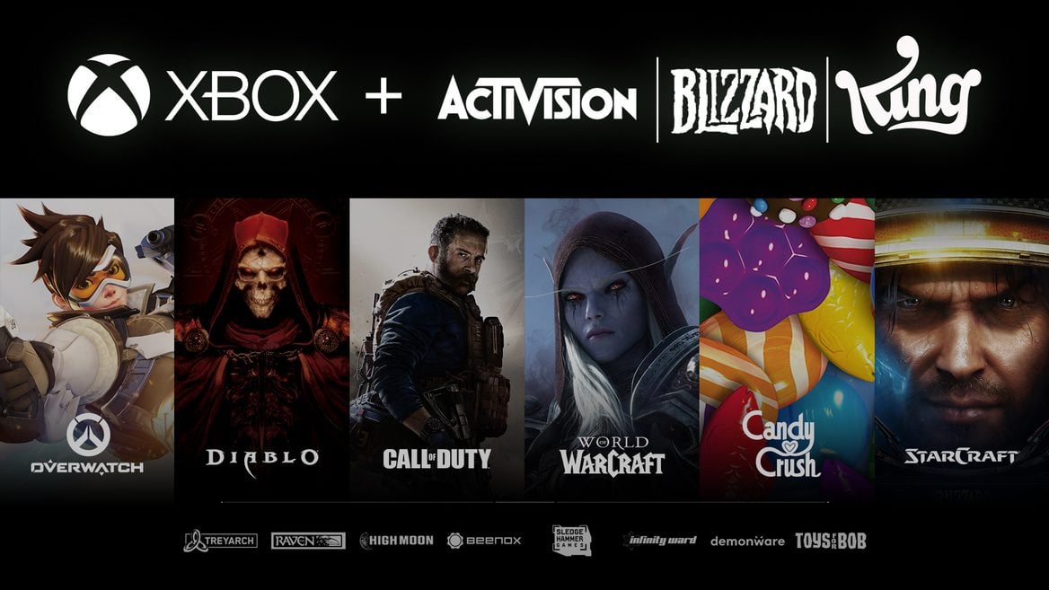 Microsoft покупает Activision Blizzard за $687 миллиарда