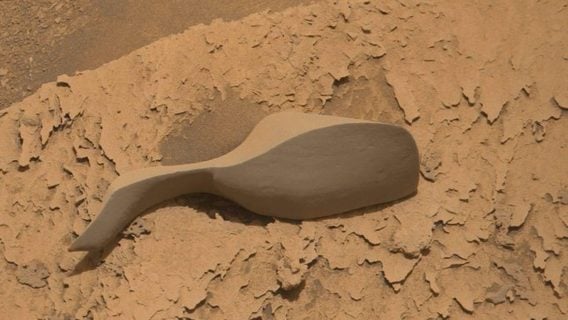 В сети спорят, что за странный предмет на поверхности Марса обнаружил Curiosity 