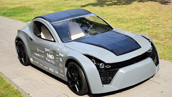 В Нидерландах создали прототип электромобиля, который поглощает углекислый газ