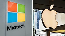 Apple и Microsoft — первые из американских корпораций с капитализацией $1,5 триллиона Apple и Microsoft — первые из американских корпораций с капитализацией $1,5 триллиона