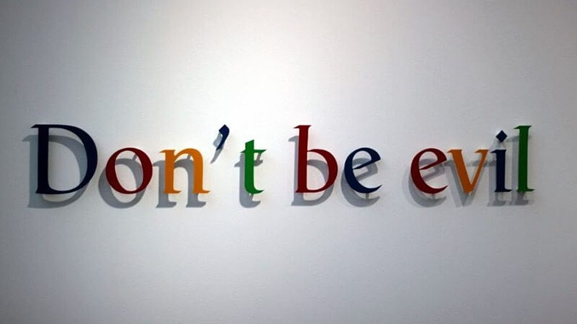 Google удалила знаменитую фразу «Не быть злом» из миссии компании 