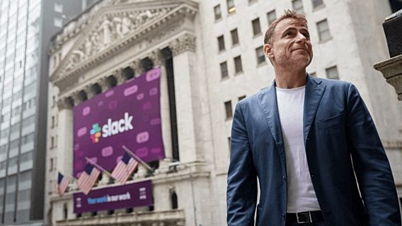 Slack вышел на биржу: в первый день курс акций поднялся почти на 50% 