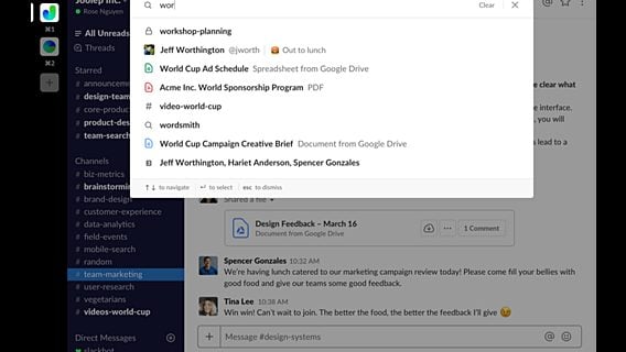 Мессенджер Slack получит улучшенный поиск 