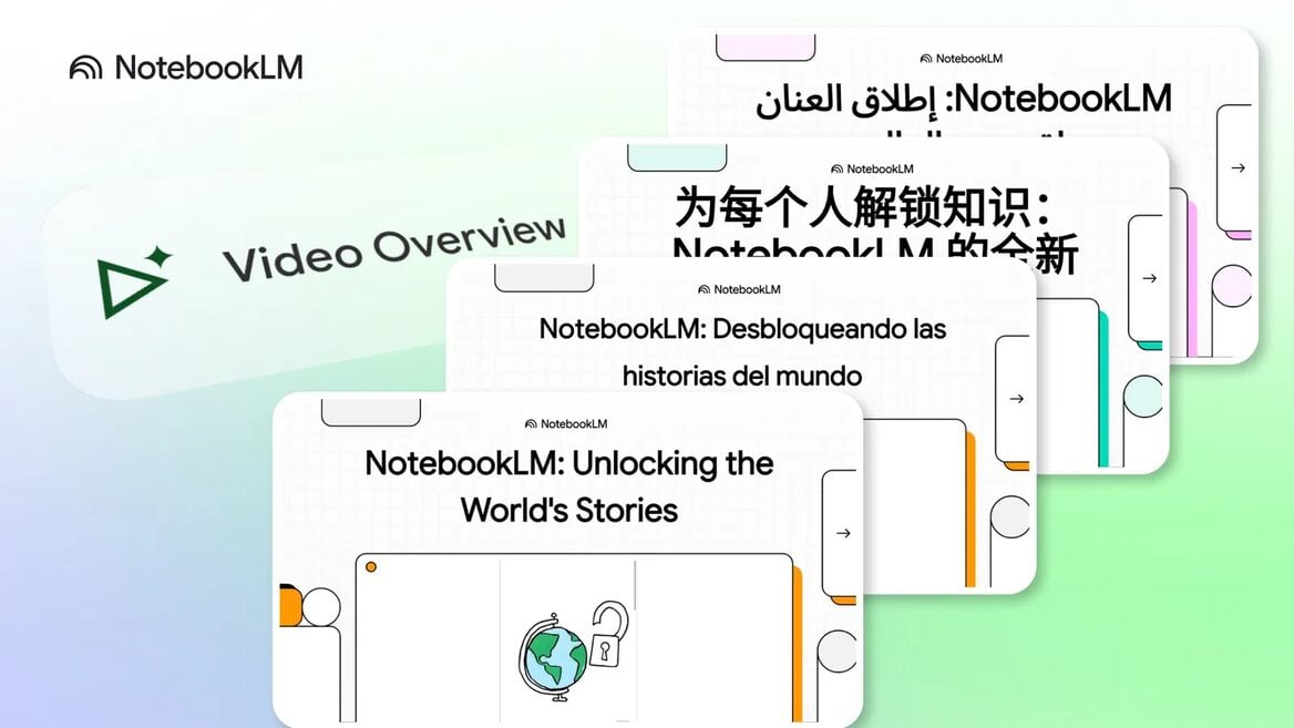ИИ-блокнот NotebookLM от Google научился делать видеопрезентации на беларусском