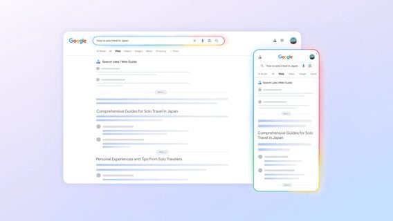 Google дадала ШІ-сартыроўку спасылак у пошуку — цяпер яны па тэмах