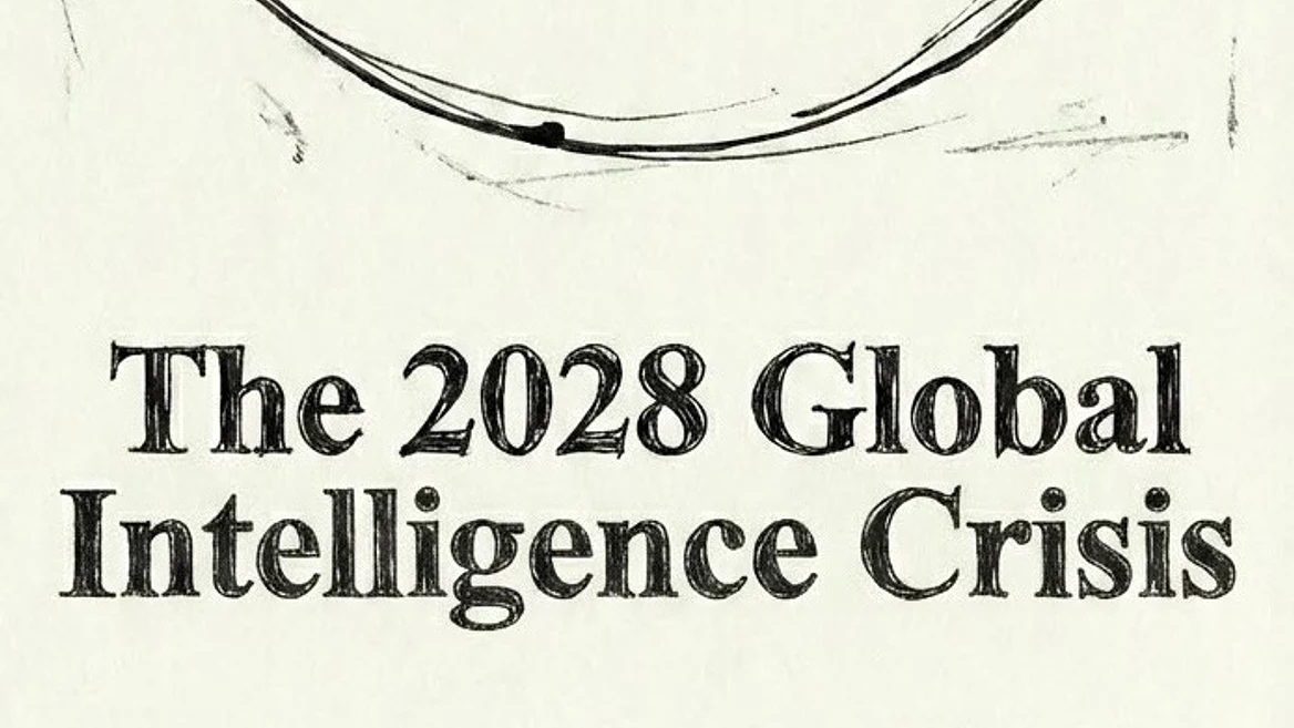Вірусны даклад пра будучыню ШІ-эканомікі напалохаў інвестараў і раскалоў экспертаў