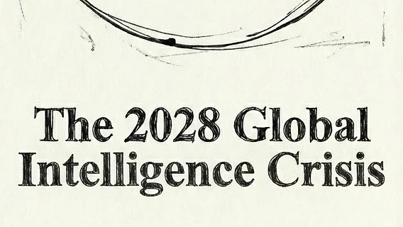 Вірусны даклад пра будучыню ШІ-эканомікі напалохаў інвестараў і раскалоў экспертаў