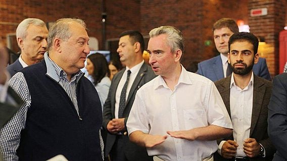 Президент Армении впечатлился в ПВТ разработками Lung Passport и «Солар ЛС» 
