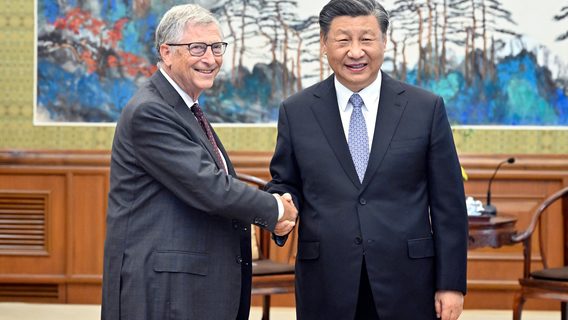Билл Гейтс встретился с Си Цзиньпином в Китае