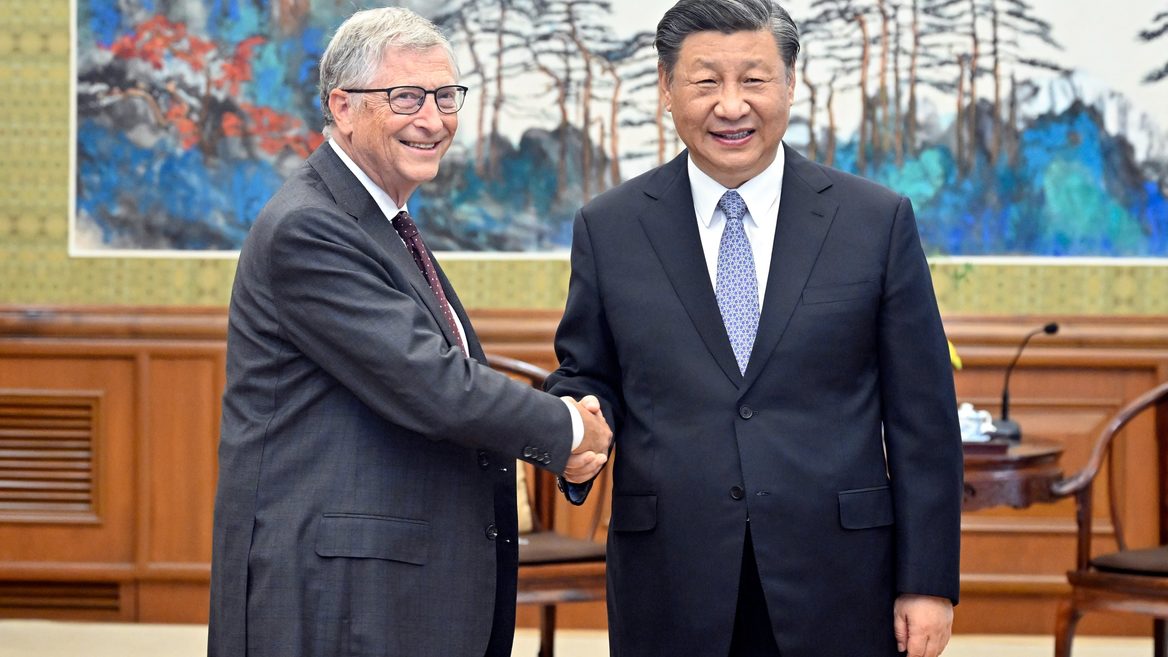 Билл Гейтс встретился с Си Цзиньпином в Китае