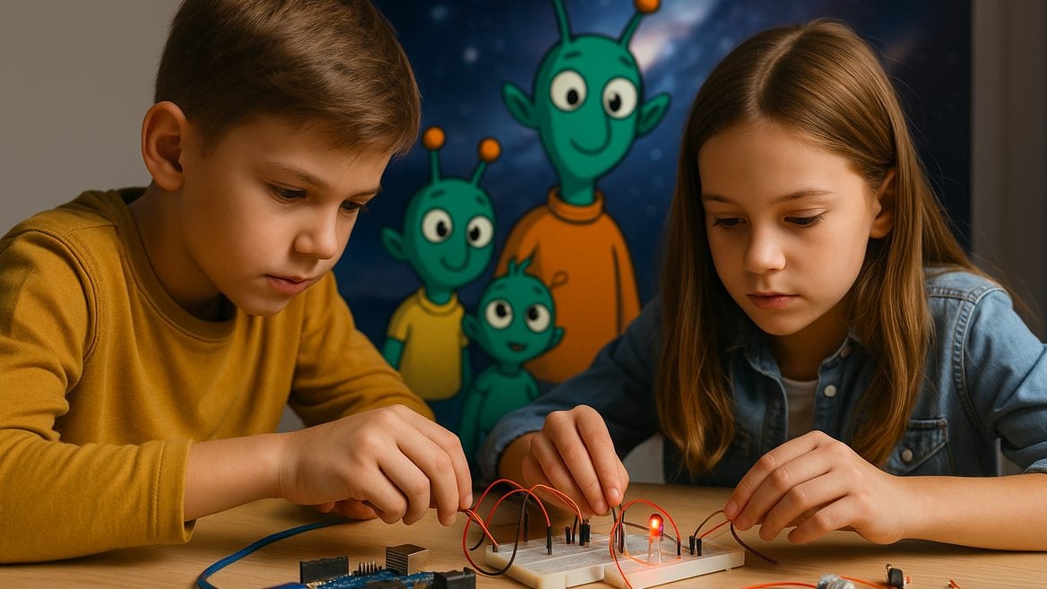 Помочь Альторнам и научиться работе с Arduino. Рассказываем как дети осваивают технологии через сюжет