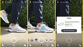 Snapchat внедрила визуальный поиск товаров на Amazon 