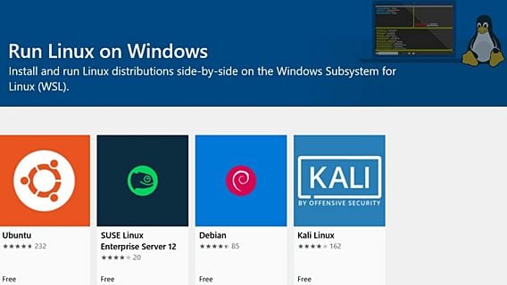 Новая тестовая сборка Windows 10 получила встроенное ядро Linux 