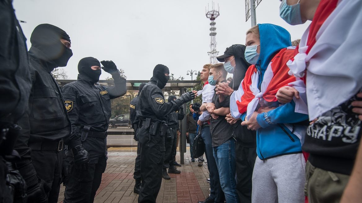 «Страшно ходить в БНТУ — там задерживают людей». Студенты про марш в Минске
