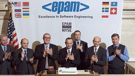 EPAM Systems празднует IPO 