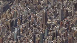 Разработчик из Google создал интерактивную карту Нью-Йорка в стиле SimCity