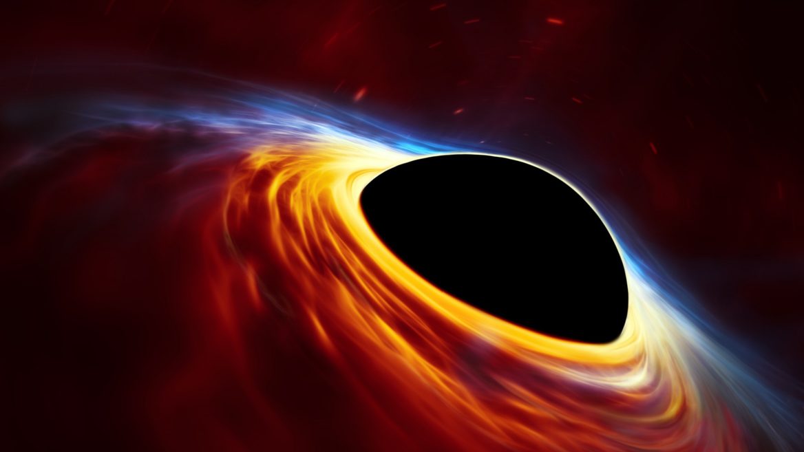 Ученые изобразили звук «пожирания» звезды черной дырой