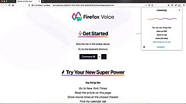 Mozilla тестирует систему голосового управления Firefox Voice 