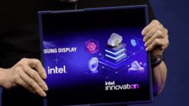 Samsung и Intel показали прототип увеличивающегося дисплея