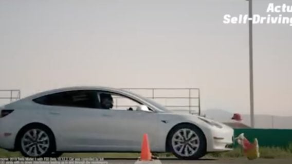 Удалите это немедленно: противники автопилота опубликовали видео, как Tesla сбивает ребенка. Компания в ярости