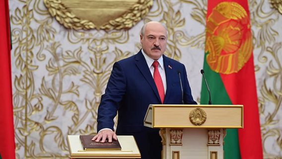 Лукашенко внезапно провёл инаугурацию