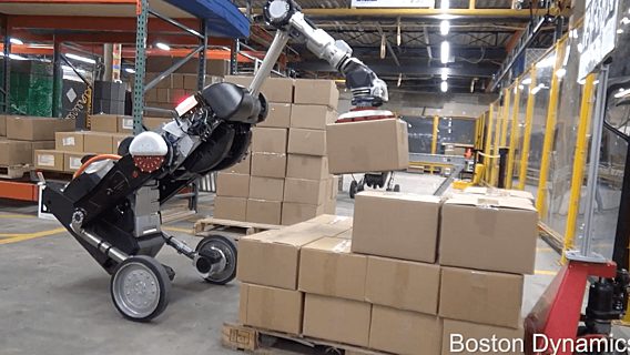 «Мечта Безоса»: Boston Dynamics показала складского робота (видео) 