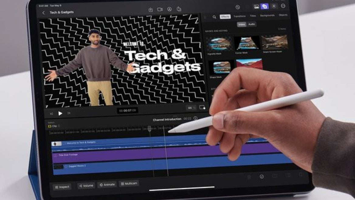 Apple выпустит видеоредактор Final Cut Pro и аудиоредактор Logic Pro для iPad