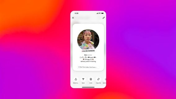 Instagram представил функцию карточек-визиток профиля