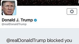 Дональд Трамп борется за право блокировать людей в Twitter 
