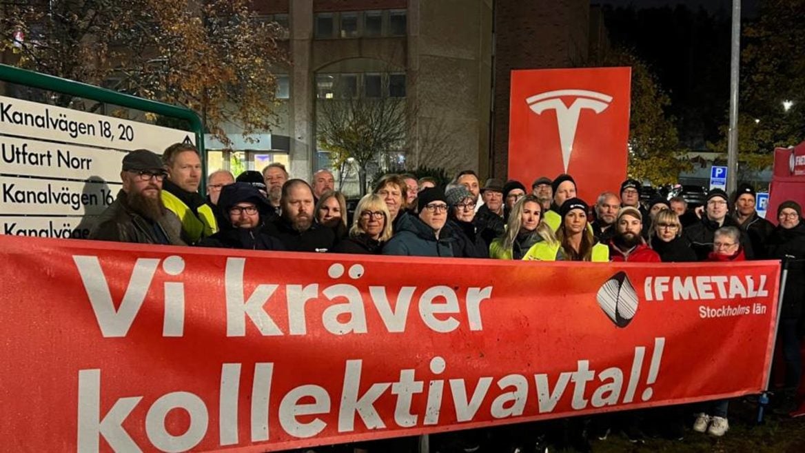 Скандинавы вывели Маска из себя: шведские профсоюзы против Tesla
