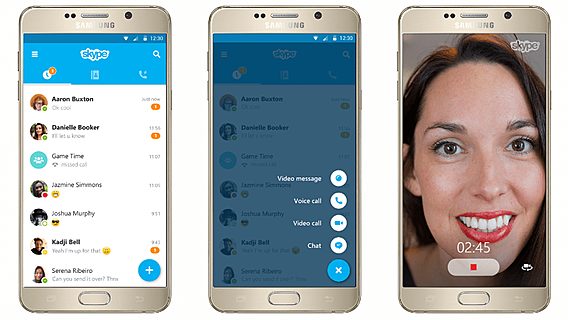 Приложение Skype для Android достигло отметки в миллиард скачиваний 