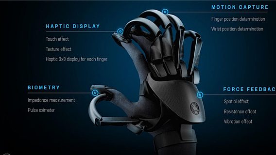 В Teslasuit разработали VR-перчатки, чтобы чувствовать объекты на расстоянии 