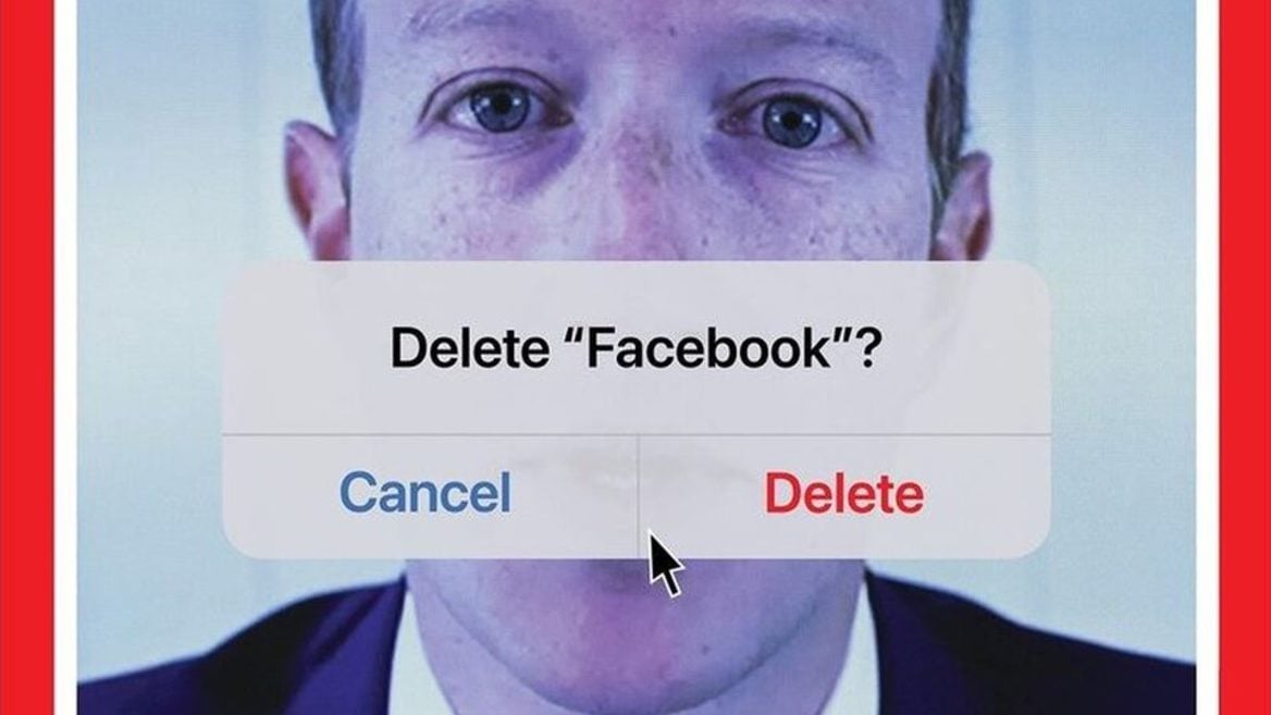 Time поместил на обложку Цукерберга с предложением удалить Facebook