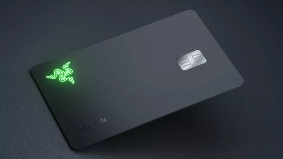 Razer тестирует банковскую карточку для геймеров. Она светится