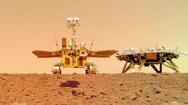 Китайский марсоход нашел следы потоков соленой воды на Марсе