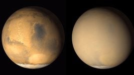 ‎‎«‎Джеймс Уэбб»‎ показал первые снимки Марса