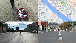Энтузиаст создал «пробку» на Google Картах при помощи 99 смартфонов в тележке