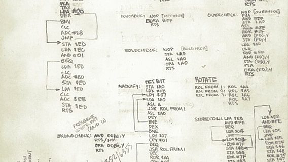 Как писали код для Apple II в начале 1980-х (фото) 