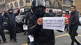 Забастовка водителей Uber в Великобритании впервые охватила сразу несколько городов 