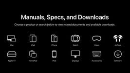 Apple запустила единый сайт с документацией и характеристиками всех своих гаджетов